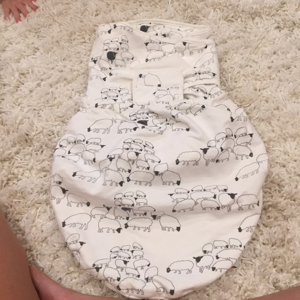 Ergo baby sheep swaddler